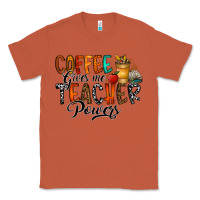 Copper coffee gives me teacher Classic Tee - CowhideDigitalArt