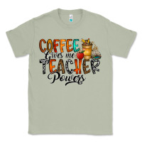 Matcha coffee gives me teacher Classic Tee - CowhideDigitalArt