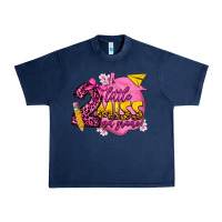 Navy little miss 2nd grade Urban Heavy Tee - texasbilliewilder