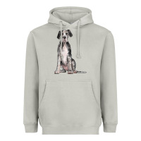 Moon Dust Great Dane Dog Heavyweight Hoodie - LillyAllenDesigns