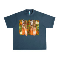 Midnight Navy fall brushstrokes Urban Heavy Tee - BarkalooDesign