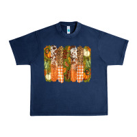 Navy fall brushstrokes Urban Heavy Tee - BarkalooDesign