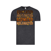 Vintage Black melanin educated motivated elevated melanated Vintage Tee - texasbilliewilder