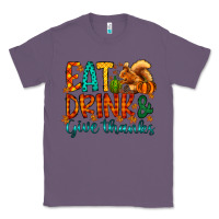 Lavender eat drink give thanks Classic Tee - CowhideDigitalArt