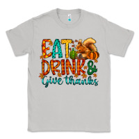 Moon Dust eat drink give thanks Classic Tee - CowhideDigitalArt