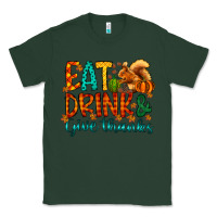 Sports Green eat drink give thanks Classic Tee - CowhideDigitalArt