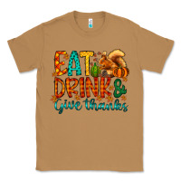 Toasted Coconut eat drink give thanks Classic Tee - CowhideDigitalArt