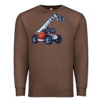 Chestnut Telehandler Premium Sweatshirt - LillyAllenDesigns