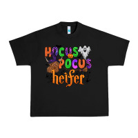 Black hocus pocus heifer Urban Heavy Tee - Zillion Design Studio