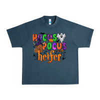 Midnight Navy hocus pocus heifer Urban Heavy Tee - Zillion Design Studio