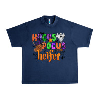 Navy hocus pocus heifer Urban Heavy Tee - Zillion Design Studio