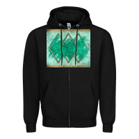 Black green glitter Zipper Hoodie - JahusDesignShop