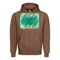 Chestnut green glitter Zipper Hoodie - JahusDesignShop
