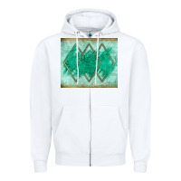 White green glitter Zipper Hoodie - JahusDesignShop
