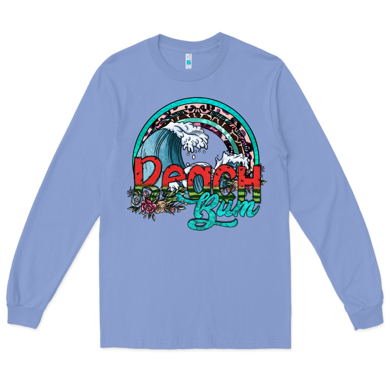Beach Bum Long Sleeve Tee by SublimationCraftShop | Teevron