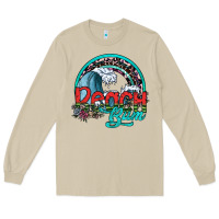 Mushroom beach bum Long Sleeve Tee - SublimationCraftShop