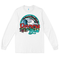 White beach bum Long Sleeve Tee - SublimationCraftShop