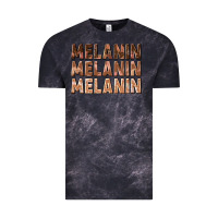 Cloud Black melanin melanin melanin Vintage Tee - texasbilliewilder