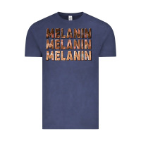 Vintage Denim melanin melanin melanin Vintage Tee - texasbilliewilder