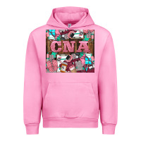 Fuchsia Pink cna Urban Hoodie - LillyAllenDesigns