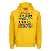Lemon being a functional adult every day seems  a bit ex Premium Hoodie - MaliasSmallBusiness