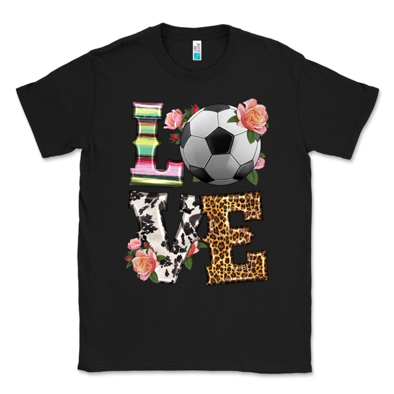 Western Love Soccer Classic Tee by HRA Design Shop | Teevron