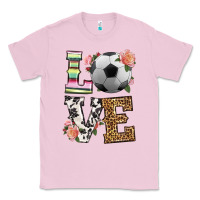 Bubblegum Pink western love soccer Classic Tee - HRA Design Shop