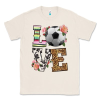 Natural western love soccer Classic Tee - HRA Design Shop