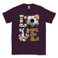 Plum western love soccer Classic Tee - HRA Design Shop