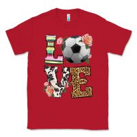 Red western love soccer Classic Tee - HRA Design Shop