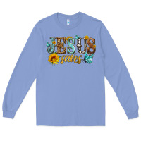 Colony Blue jesus saves Long Sleeve Tee - HRA Design Shop