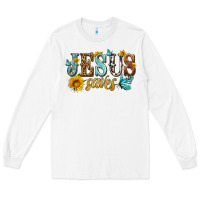 White jesus saves Long Sleeve Tee - HRA Design Shop