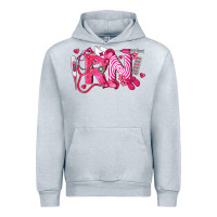 Heather Grey rn breast cancer registered nurse Urban Hoodie - LillyAllenDesigns
