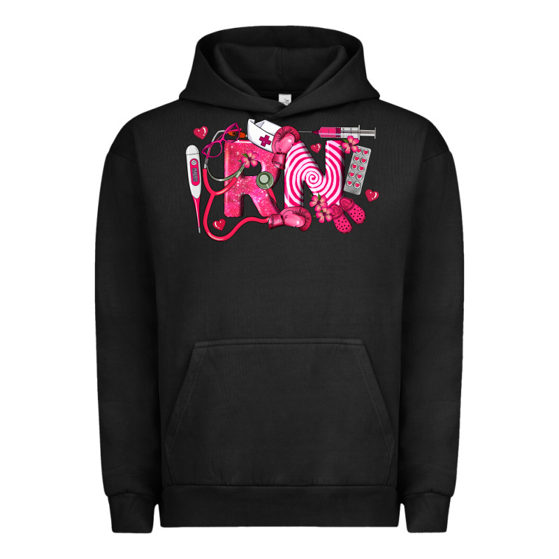 Rn Breast Cancer Registered Nurse Urban Hoodie by LillyAllenDesigns | Teevron