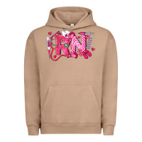 Pigment Burro rn breast cancer registered nurse Urban Hoodie - LillyAllenDesigns