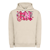 Pigment French Oak rn breast cancer registered nurse Urban Hoodie - LillyAllenDesigns