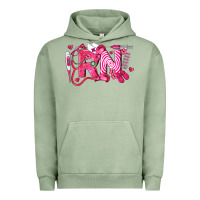 Pigment Oil Green rn breast cancer registered nurse Urban Hoodie - LillyAllenDesigns