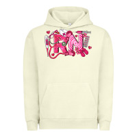 Pigment Pistachio rn breast cancer registered nurse Urban Hoodie - LillyAllenDesigns