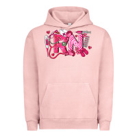 Pigment Salmon rn breast cancer registered nurse Urban Hoodie - LillyAllenDesigns