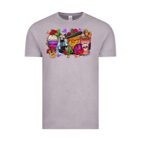Vintage Zinc day of the dead coffee cups Vintage Tee - Zillion Design Studio