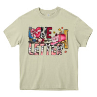 Mossy Love Letter Heavy Core Tee - SublimationCraftShop