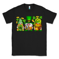 Black St. Patrick's Day gnomies Classic Tee - Neo Western