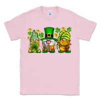 Bubblegum Pink St. Patrick's Day gnomies Classic Tee - Neo Western