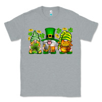 Heather Grey St. Patrick's Day gnomies Classic Tee - Neo Western