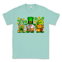 Seafoam St. Patrick's Day gnomies Classic Tee - Neo Western
