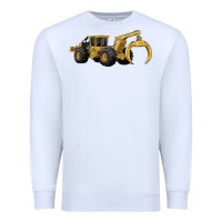 White Skidders Premium Sweatshirt - LillyAllenDesigns