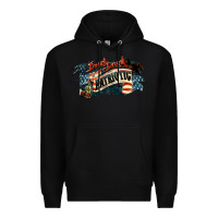 Black patriotic drunk america Premium Hoodie - NancyCooperArtShop