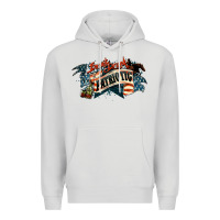 Dove Grey patriotic drunk america Premium Hoodie - NancyCooperArtShop