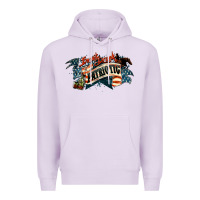 Lilac patriotic drunk america Premium Hoodie - NancyCooperArtShop