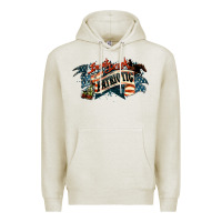 Oatmeal Heather patriotic drunk america Premium Hoodie - NancyCooperArtShop
